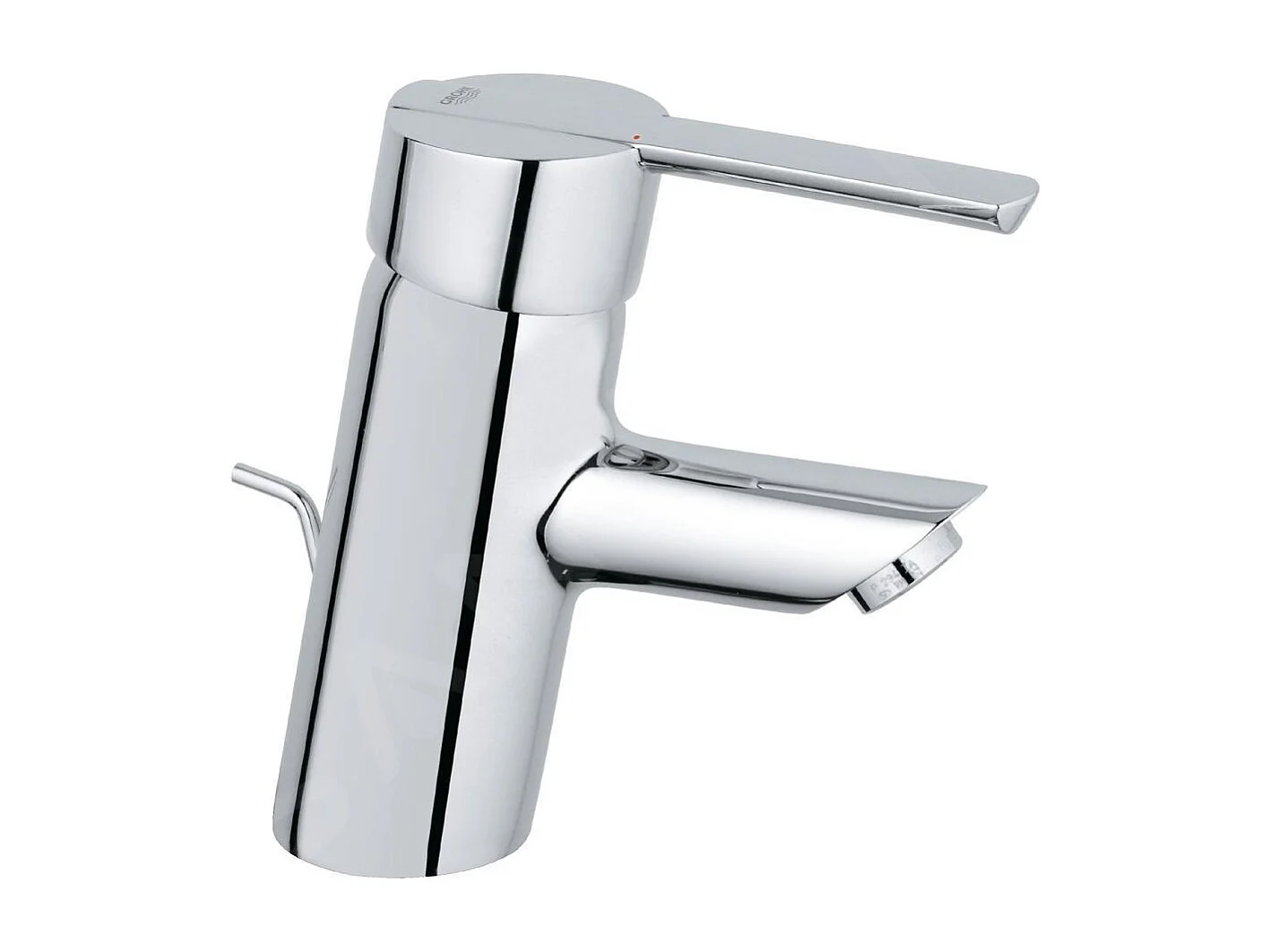 Wastafelmengkraan GROHE Quickfix Feel met trekstang en afvoer maat S