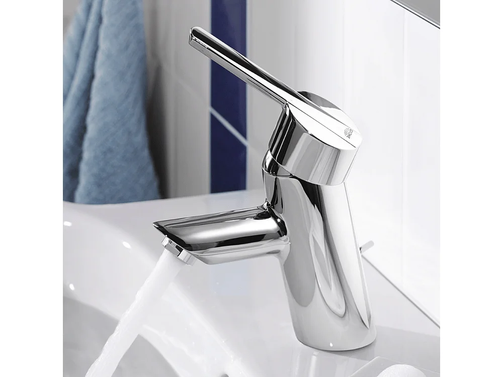 Bateria umywalkowa GROHE Quickfix Feel z wyciąganą wylewką i odpływem rozmiar S