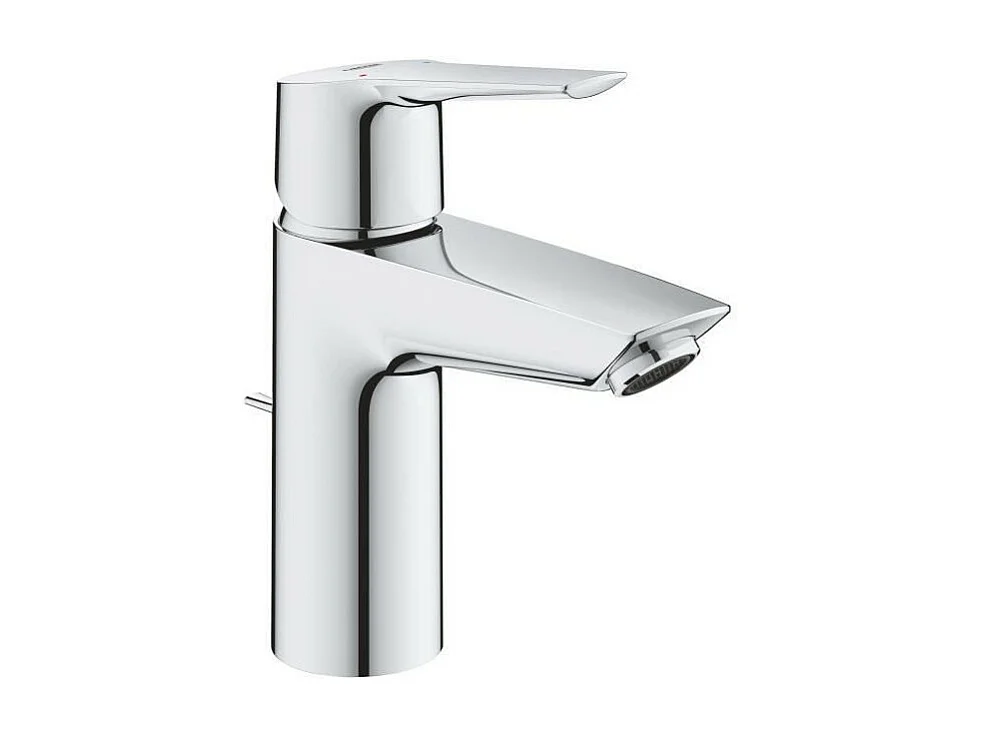 Waschtischmischer GROHE Quickfix Start 2021 mit Zugstange und Ablaufgarnitur verchromt Größe S