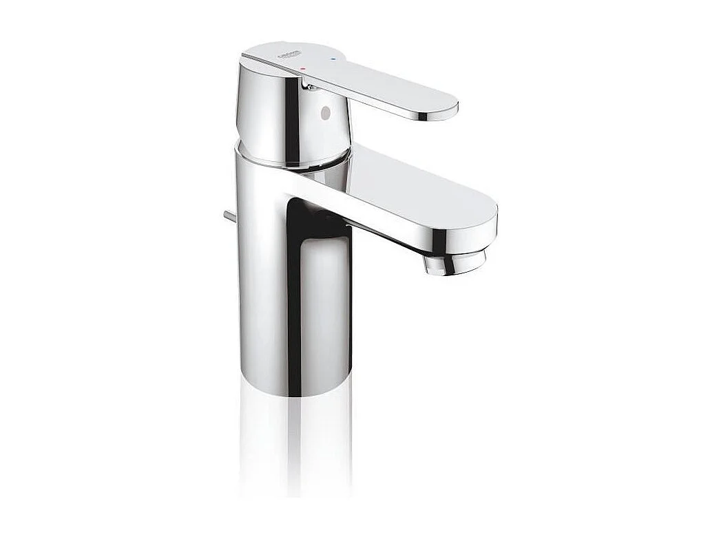 Misturador de lavatório GROHE Quickfix Get Tamanho S Cromado com Puxador e Válvula