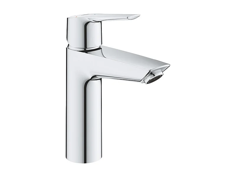 Waschtischbatterie GROHE Quickfix Start 2021 mit Push-Open Ablauf chrom