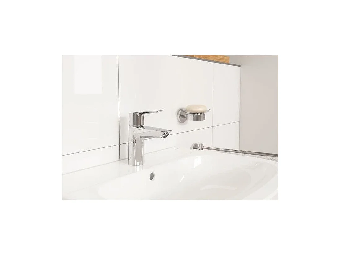 GROHE QUICKFIX Start Robinet de salle de bains lavabo, mousseur economie deau, bonde clic clac incluse, Taille S, 23551002