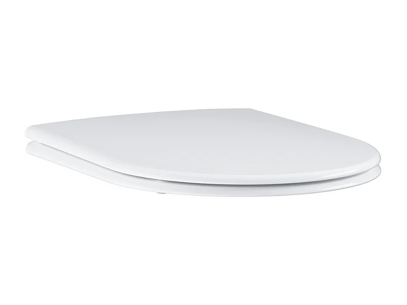 Grohe Pack WC suspendu sans bride Essence + abattant + plaque chromée + bâti Grohe