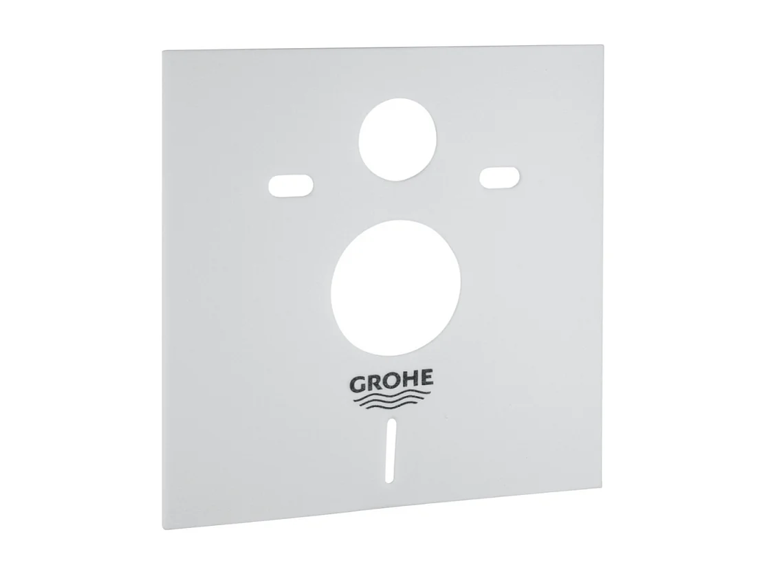 Grohe Pack WC suspendu sans bride Essence + abattant + plaque chromée + bâti Grohe