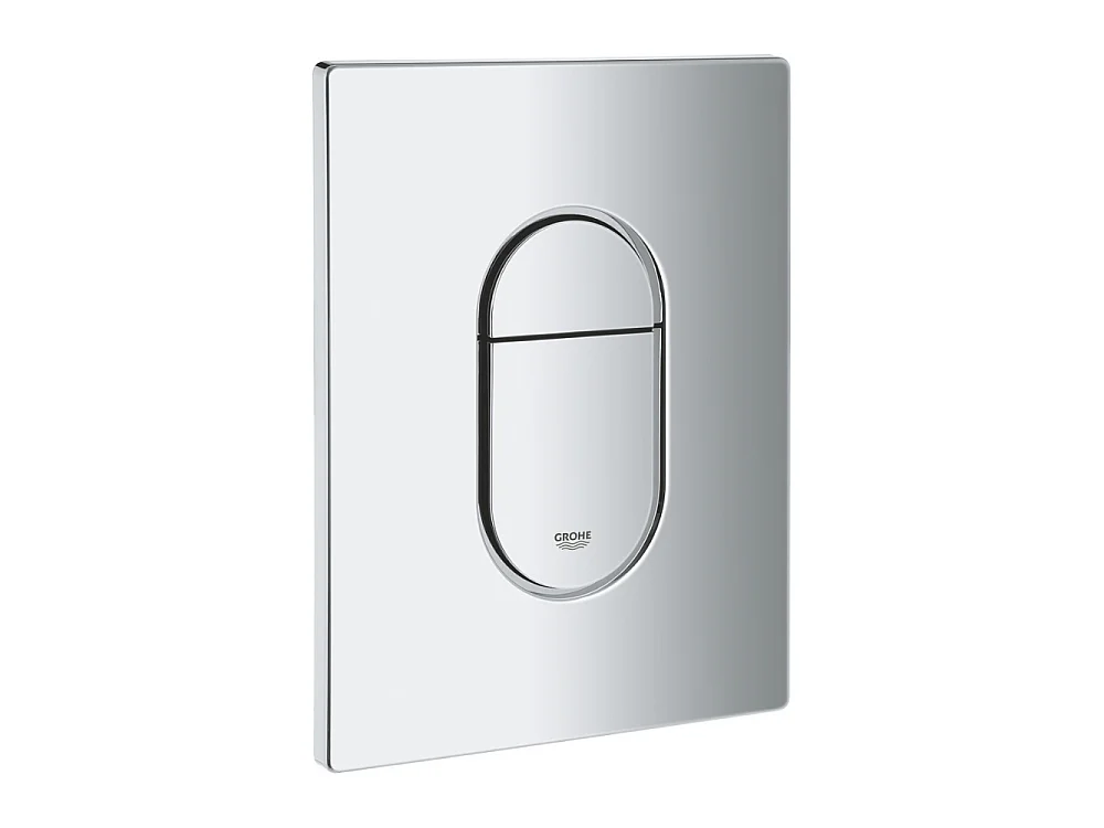 Grohe Pack WC suspendu sans bride Essence + abattant + plaque chromée + bâti Grohe