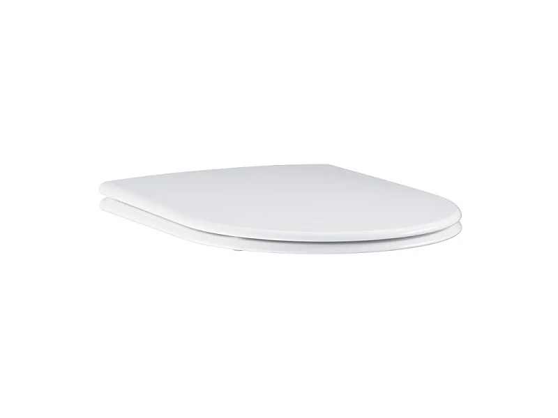 Grohe Pack WC suspendu sans bride Essence + abattant + plaque chromée + bâti Grohe