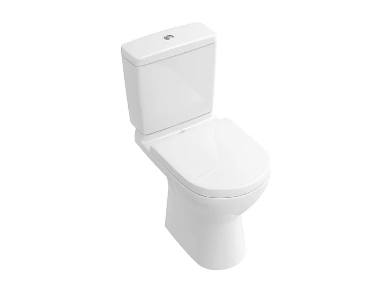 WC à poser VILLEROY ET BOCH O.novo avec abattant frein de chute déclipsable