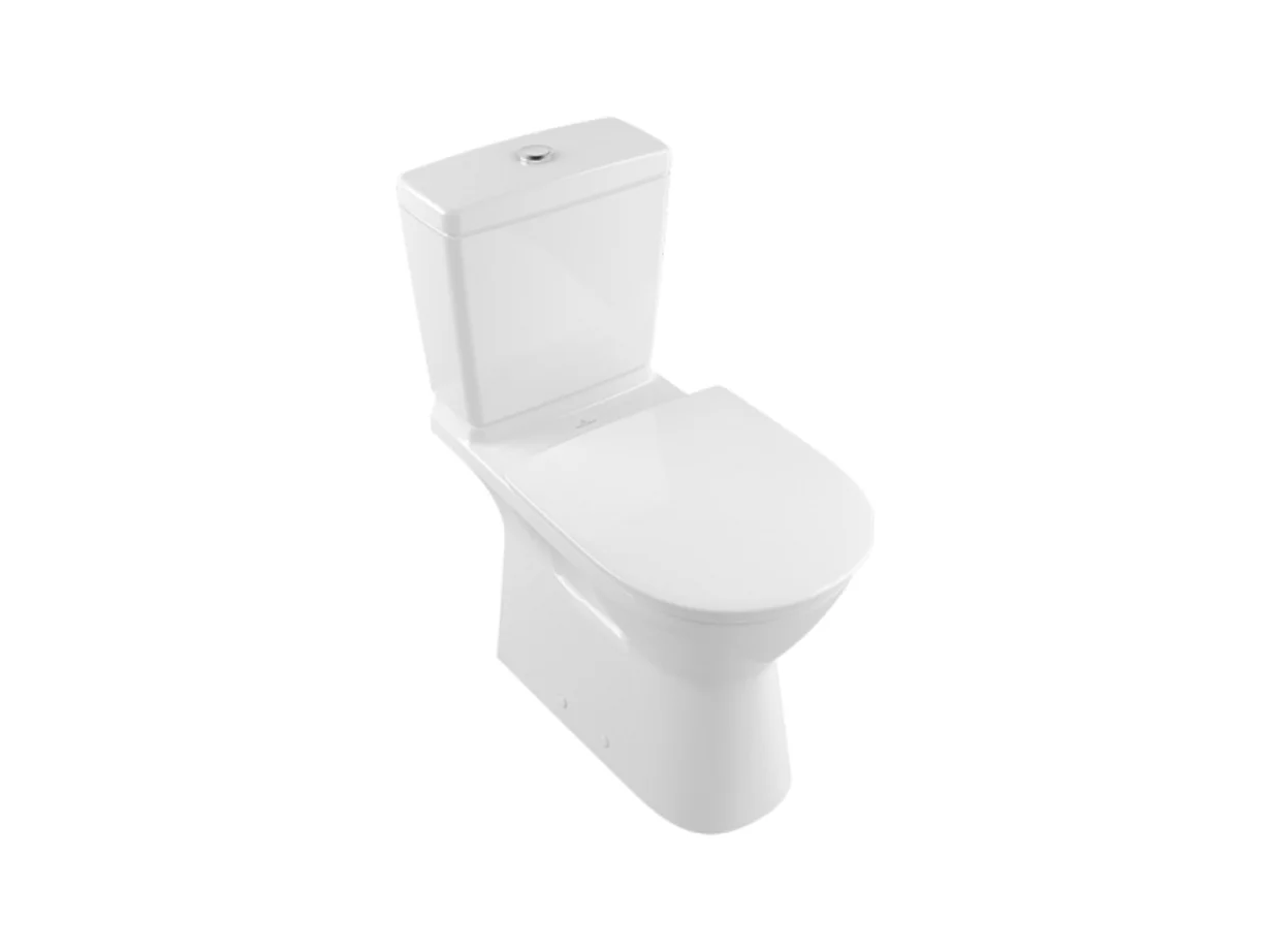 WC à poser sans bride VILLEROY ET BOCH O.novo avec abattant