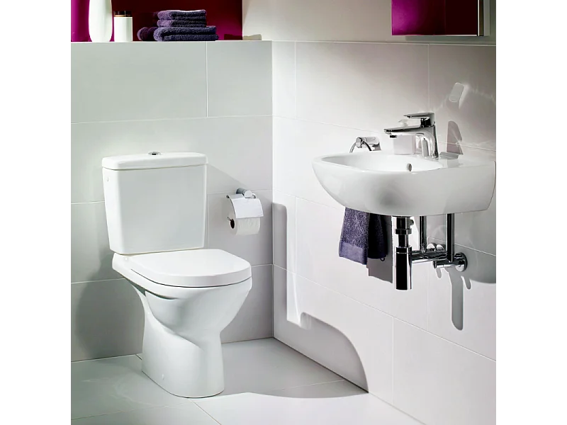 WC à poser sortie verticale VILLEROY ET BOCH O.novo + abattant