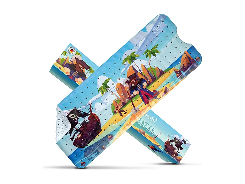 Sternfeld Badewannenmatte rutschfest [100x40 cm] -