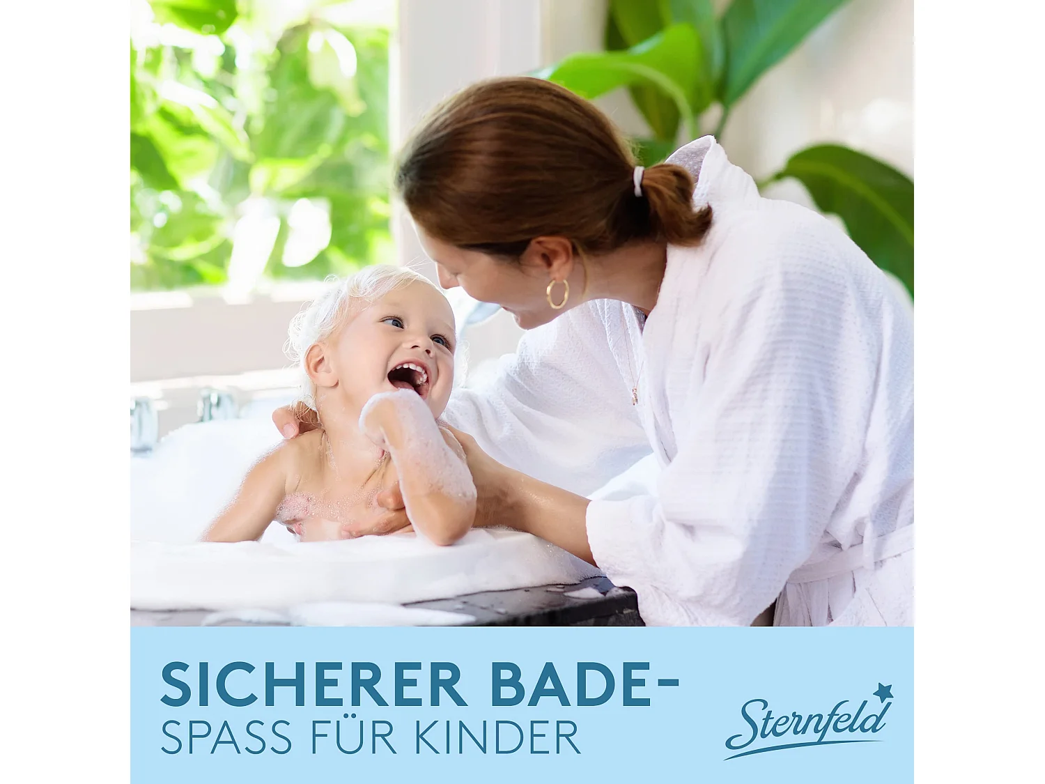 Sternfeld Badewannenmatte rutschfest [100x40 cm] -