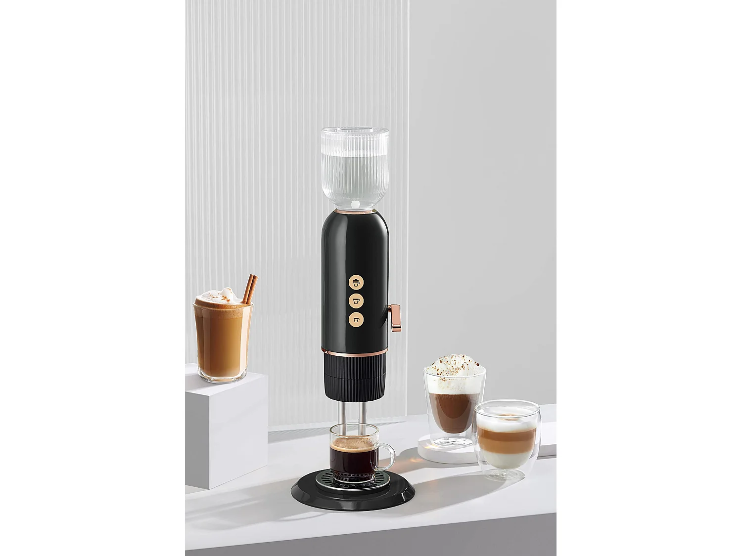 Dreiklang 4 in1 Espressomaschine plus Tee, 3