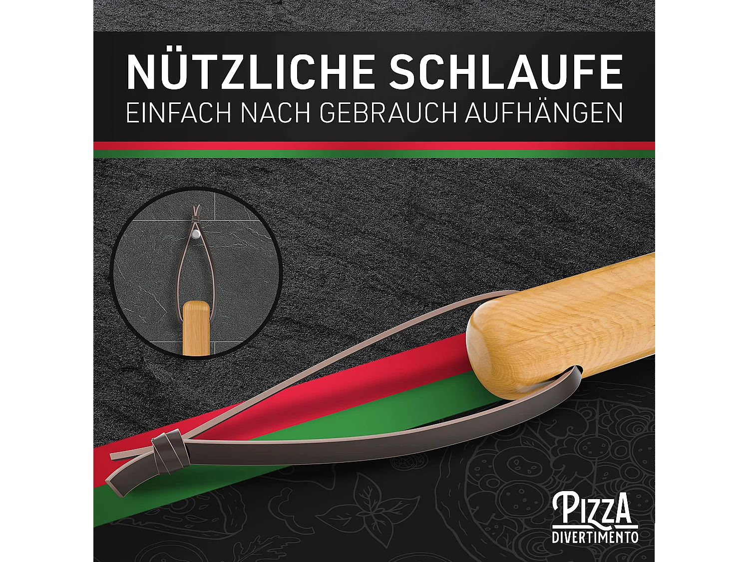 Pizza Divertimento [DAS ORIGINAL - Pizzaschieber -