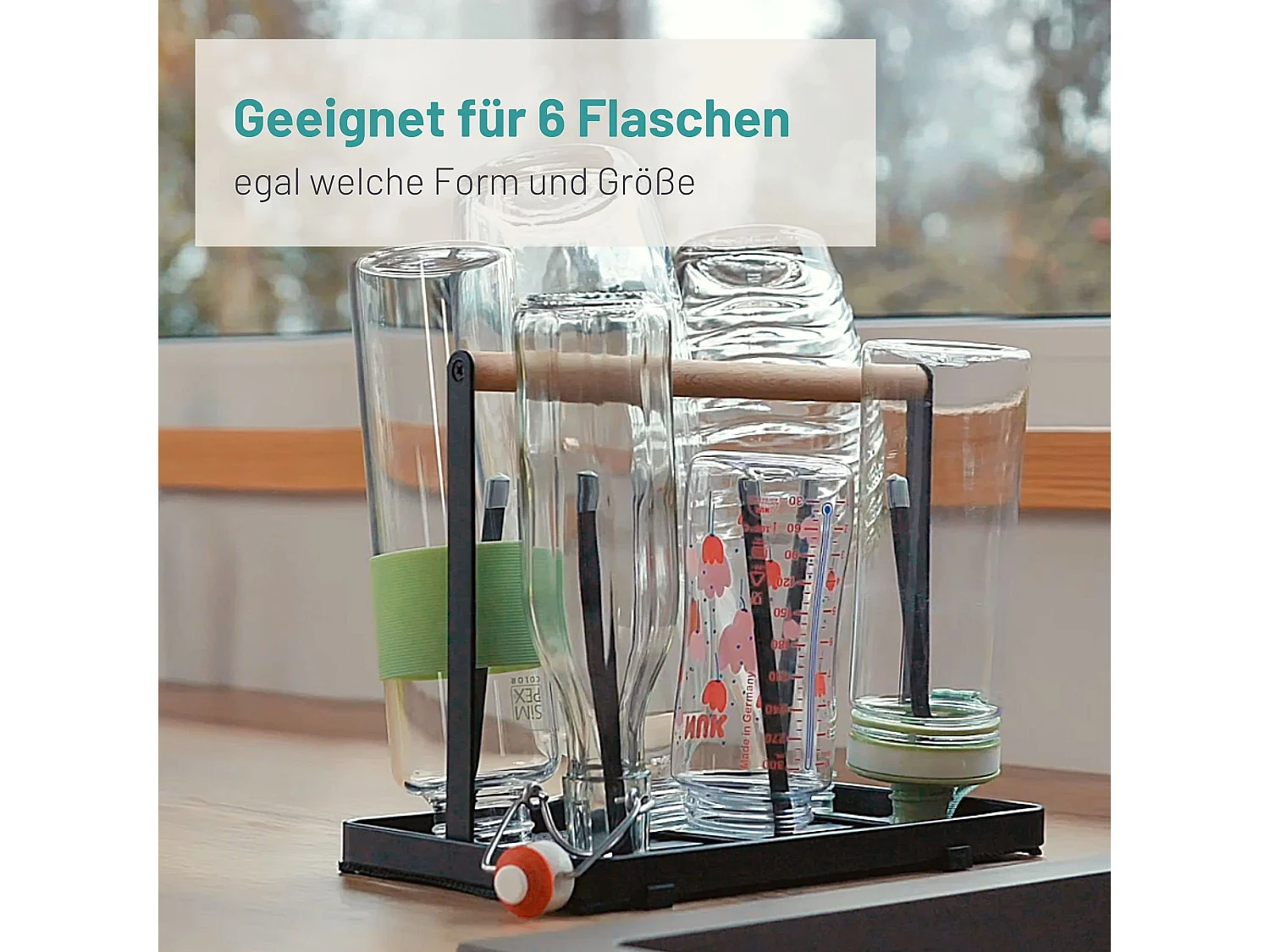 D&D Living® All-in-One Flaschenhalter für