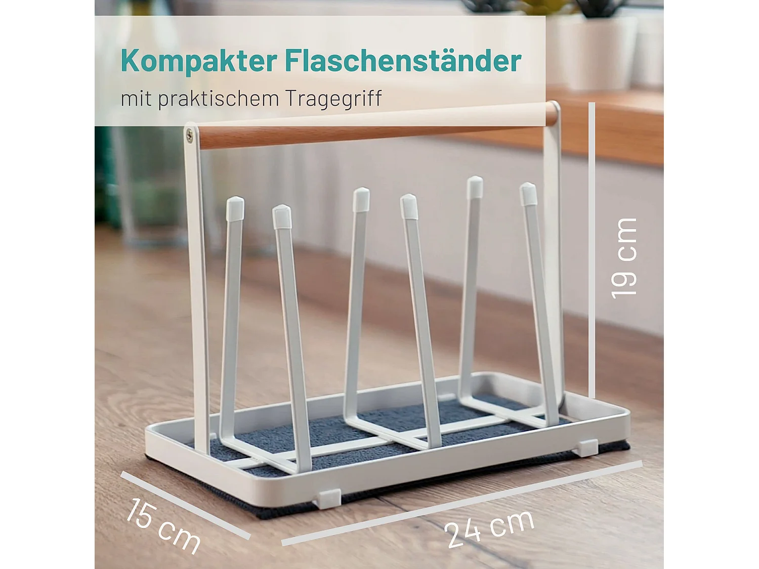 D&D Living® All-in-One Flaschenhalter für