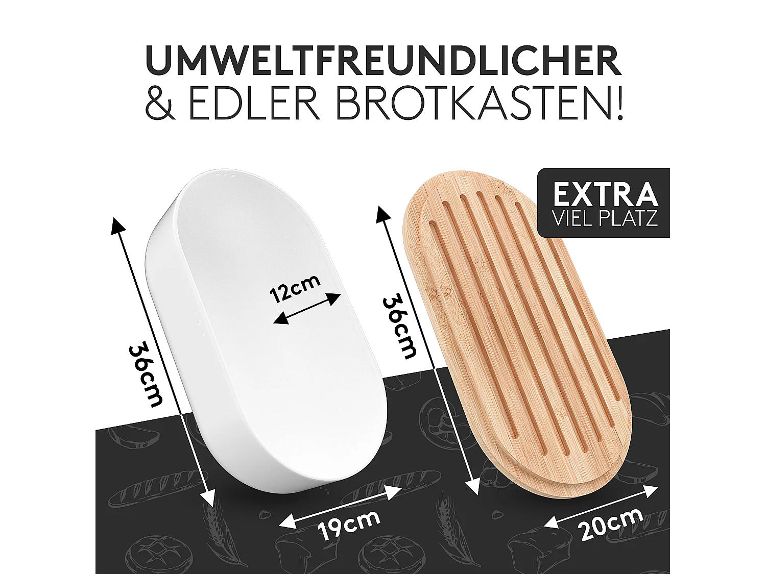 Vezato Brotbox – Nachhaltiger Brotkasten für lange