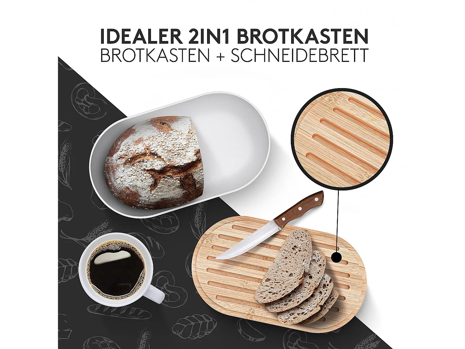 Vezato Brotbox – Nachhaltiger Brotkasten für lange