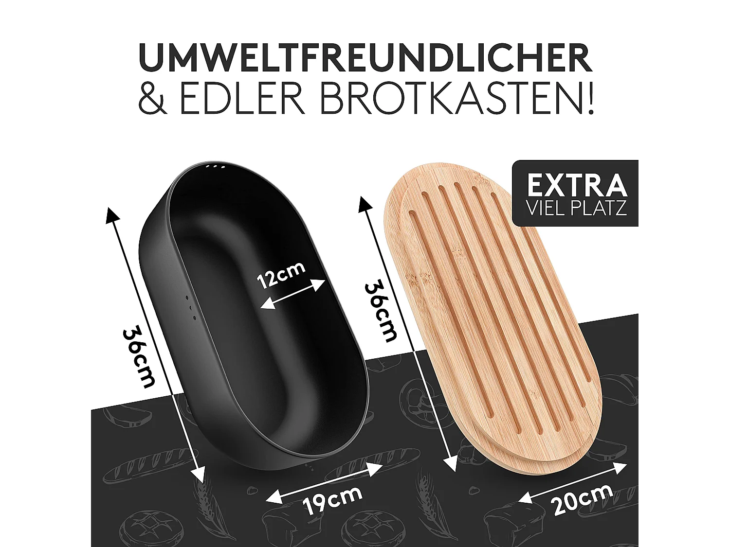 Vezato Brotbox – Nachhaltiger Brotkasten für lange