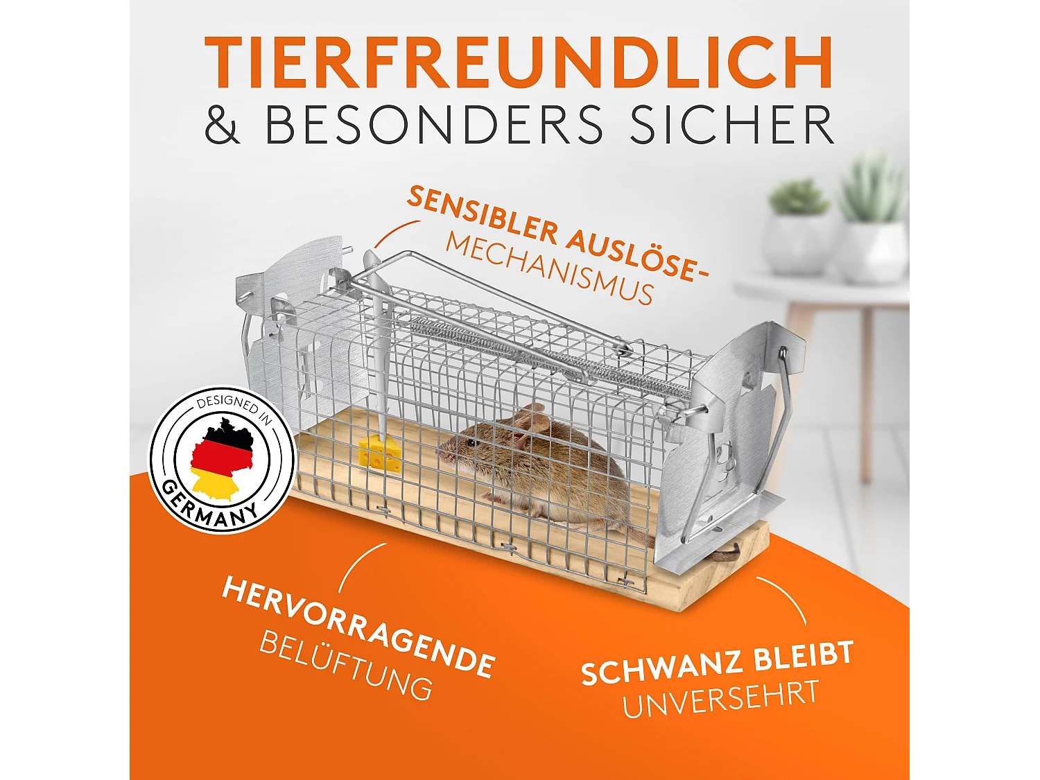 WERKTAL Mausefalle lebend - Hochsensitive