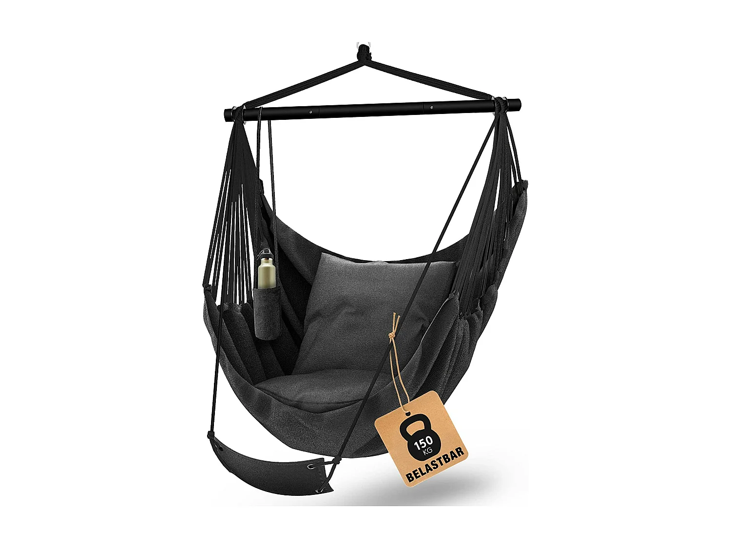 FALKENWERK - Hängesessel mit Fußstütze - Ultra