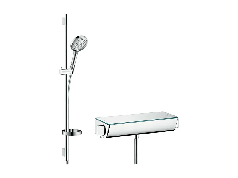 HANSGROHE Ensemble de douche Raindance avec mitigeur thermostatique Ecostat Select
