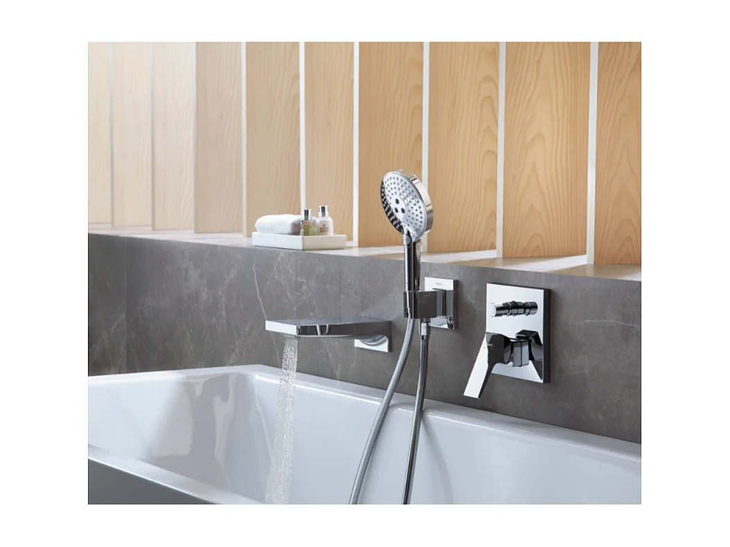 Façade HANSGROHE Metropol pour mitigeur bain douche encastré avec corps encastré