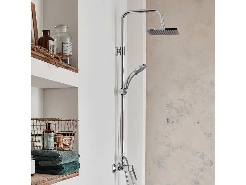 Colonne de douche JACOB DELAFON Colette mécanique 4 jets chrome