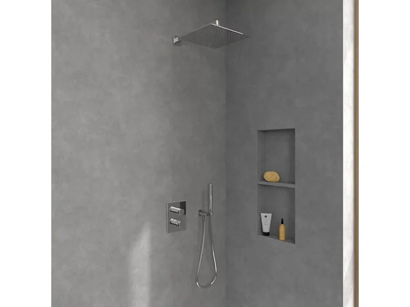 Douche de tête 300 VILLEROY ET BOCH Universal rectangle Chrome