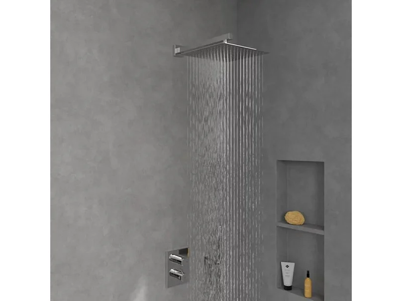 Douche de tête 300 VILLEROY ET BOCH Universal rectangle Chrome