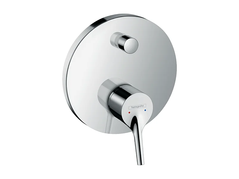 Façade mitigeur bain douche encastré 2 sorties HANSGROHE Talis S chromé