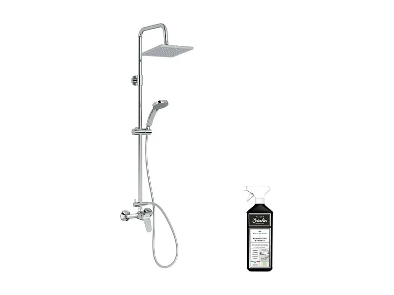 Colonne de douche JACOB DELAFON mécanique Colette + nettoyant Briochin