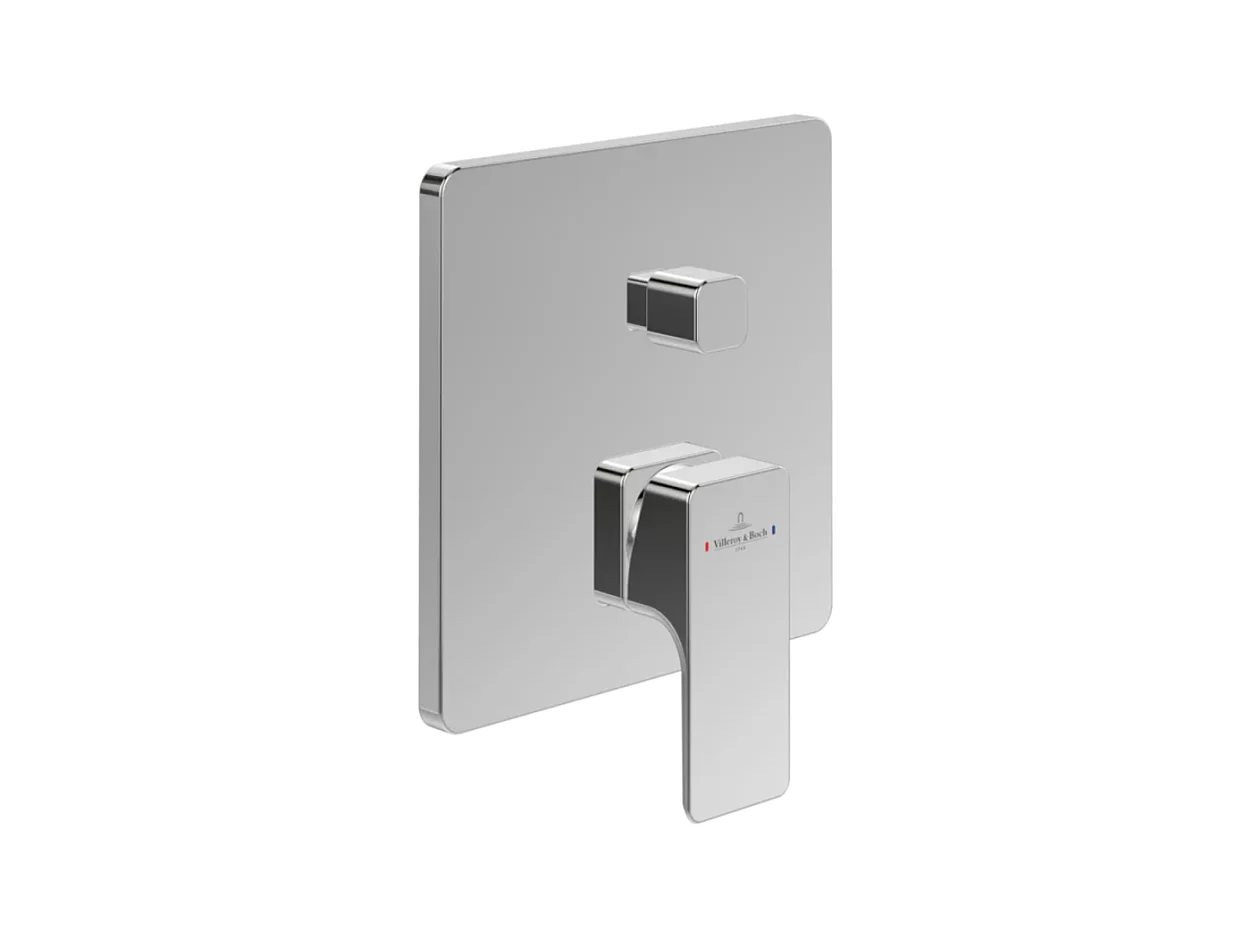 Mitigeur mécanique encastré avec inverseur VILLEROY ET BOCH Subway 3.0 Chrome