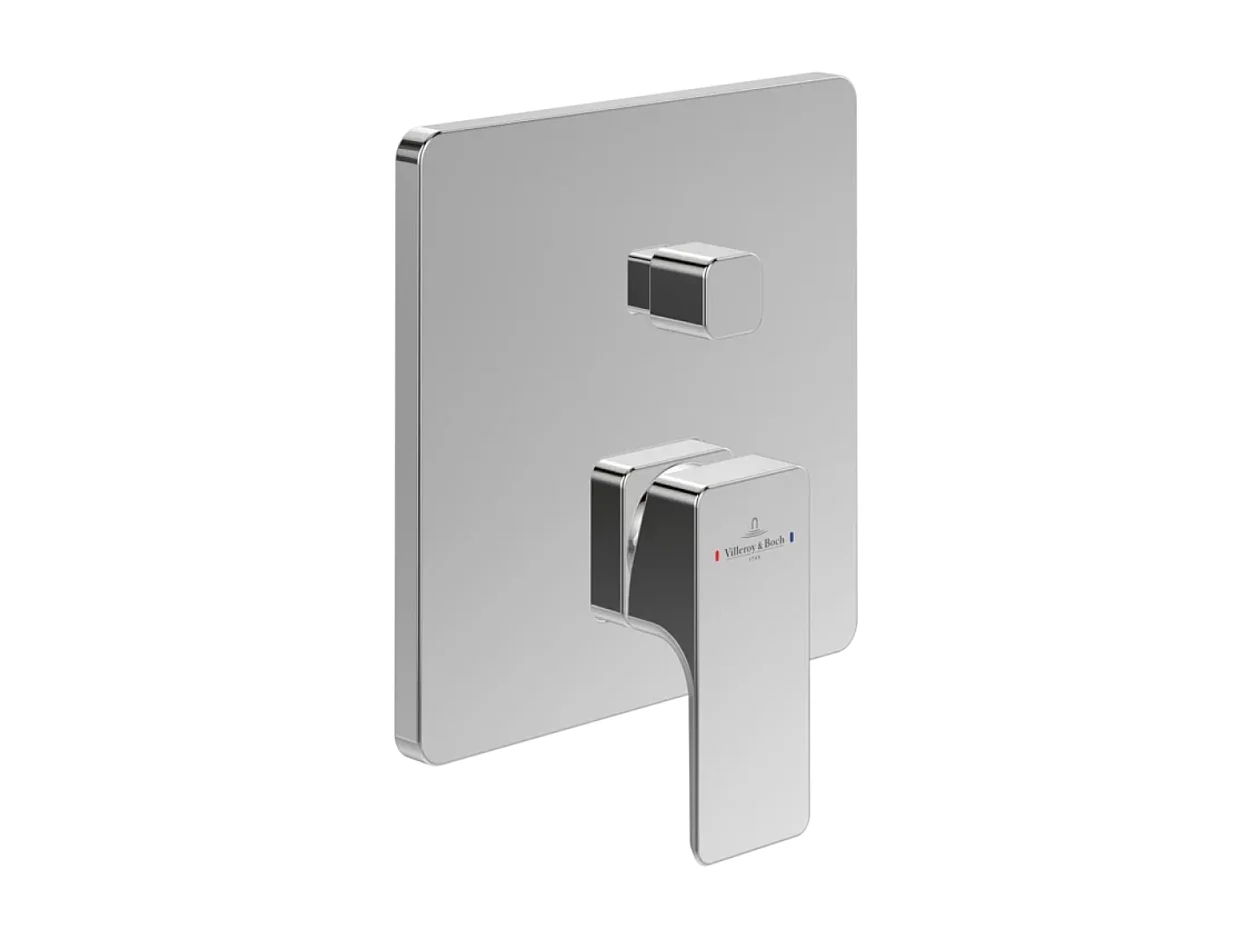 Mitigeur mécanique encastré avec inverseur VILLEROY ET BOCH Subway 3.0 Chrome