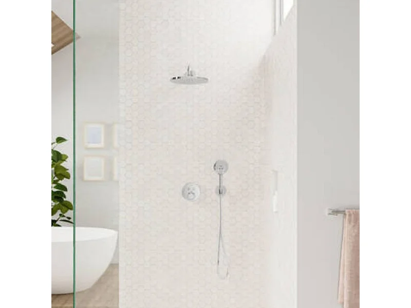 HANSGROHE ShowerSelect S frontal para mezclador termostático empotrado cromado