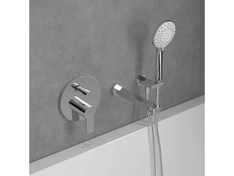 Mitigeur mécanique encastré avec inverseur VILLEROY ET BOCH Architectura