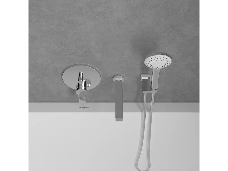 Mitigeur mécanique encastré avec inverseur VILLEROY ET BOCH Architectura