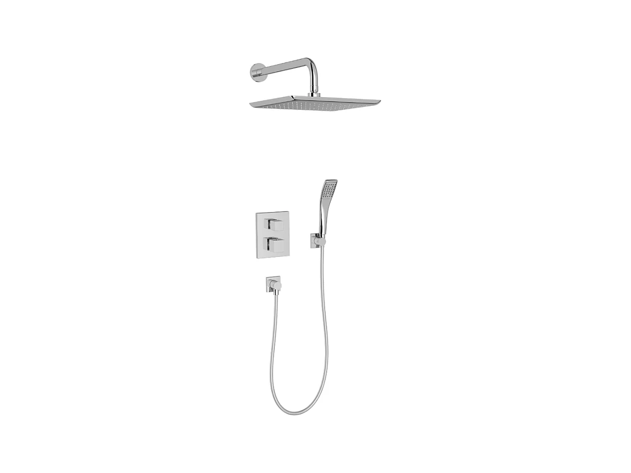 Colonne de douche encastrée thermostatique JACOB DELAFON Modulo