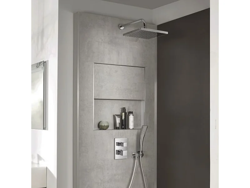 Colonne de douche encastrée thermostatique JACOB DELAFON Modulo carré