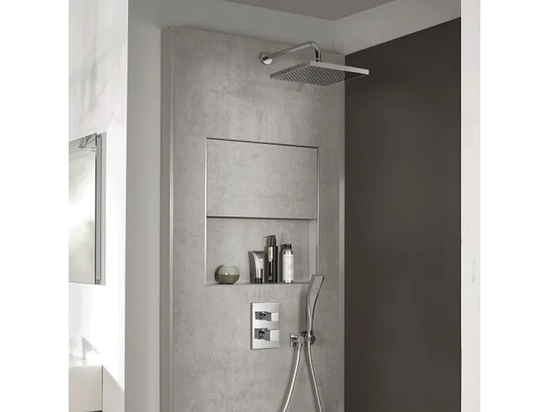 Colonne de douche encastrée thermostatique JACOB DELAFON Modulo carré