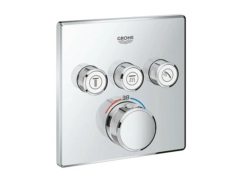 GROHE - Grohe Grohtherm SmartControl Mezclador termostático empotrable 3 salidas