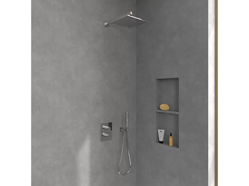 Douche de tête VILLEROY ET BOCH Universal rectangle Chrome