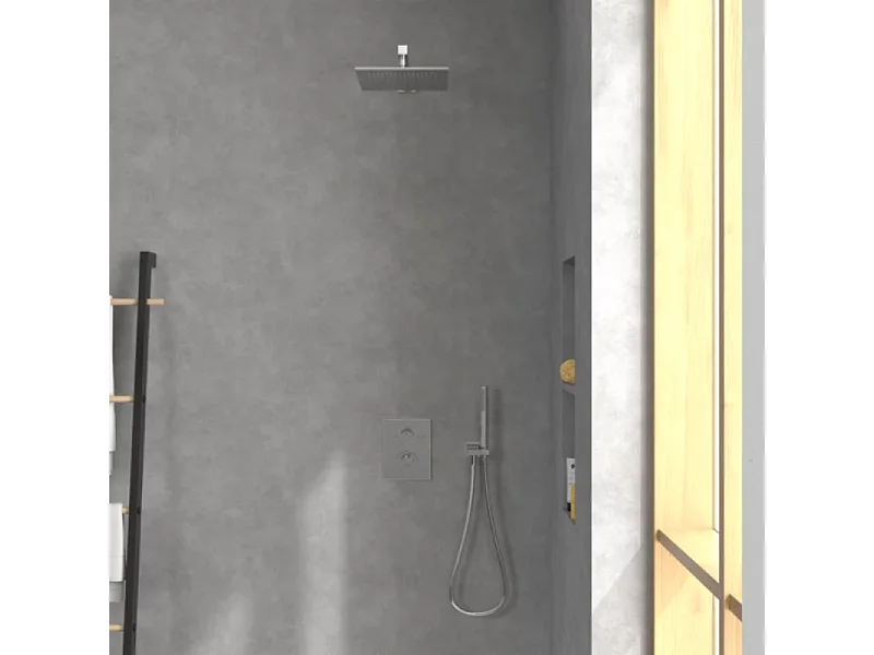 Douche de tête VILLEROY ET BOCH Universal rectangle Chrome