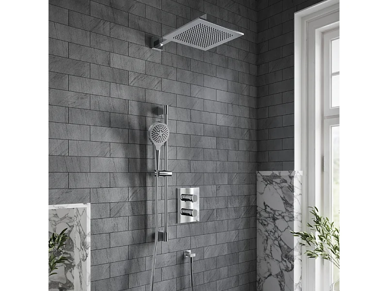 Douche de tête VILLEROY ET BOCH Universal rectangle Chrome