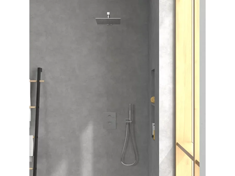 Douche de tête VILLEROY ET BOCH Universal rectangle Chrome