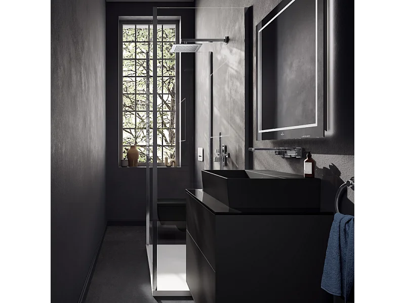 Douche de tête VILLEROY ET BOCH Universal rectangle Chrome