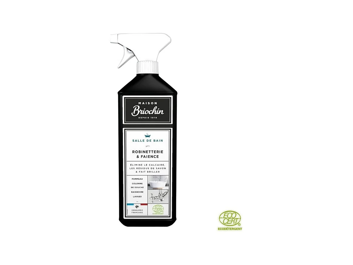 Colonne de douche encastrée HANSGROHE Crometta S avec mitigeur mécanique Logis chromé + nettoyant Briochin