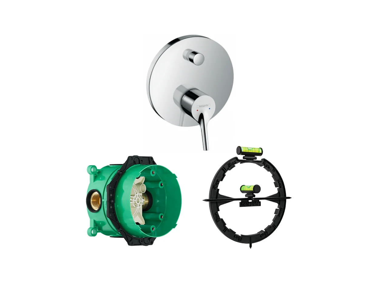 Robinet encastrée bain douche HANSGROHE Talis S + corps encastré + outil de montage