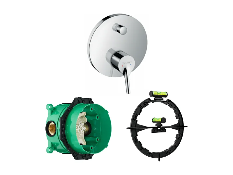 Robinet encastrée bain douche HANSGROHE Talis S + corps encastré + outil de montage