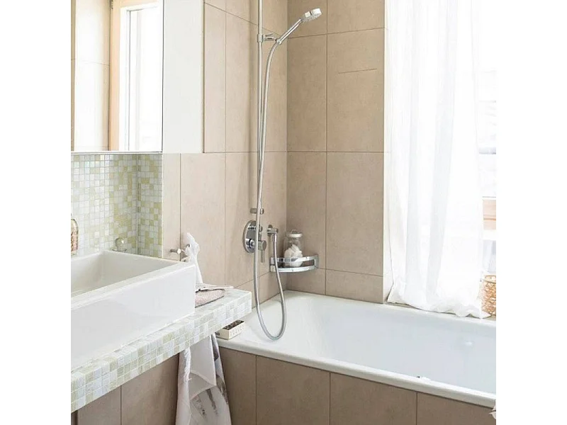 Robinet façade encastrée HANSGROHE Metris S avec corps encastré et outil de montage