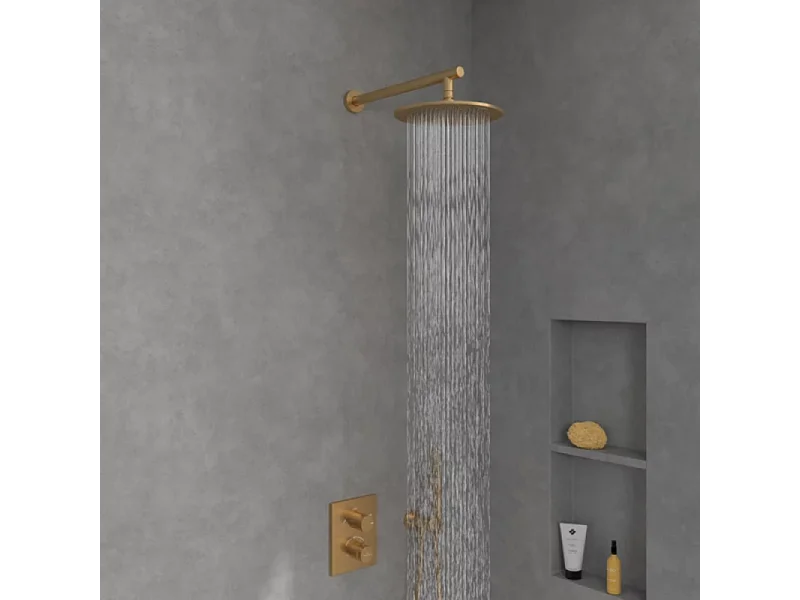 Douche de tête VILLEROY ET BOCH Universal ronde Or brossé